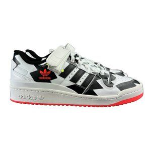 Adidas Forum Low Trae Young Core Black White Solar Red Shoes GX6128 Men's Sz 10